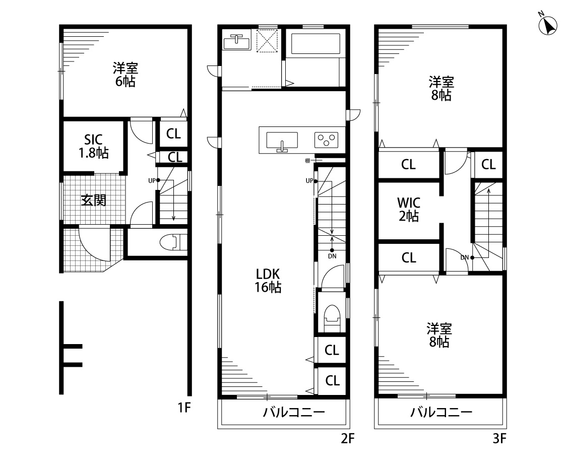 大阪市都島区毛馬町5丁目の参考プラン