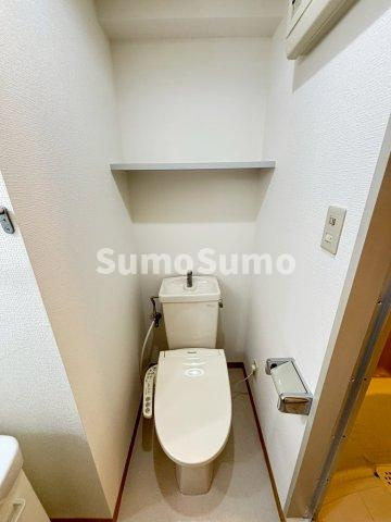 OKA栄ハイツのトイレ|シンプルで使いやすいトイレです