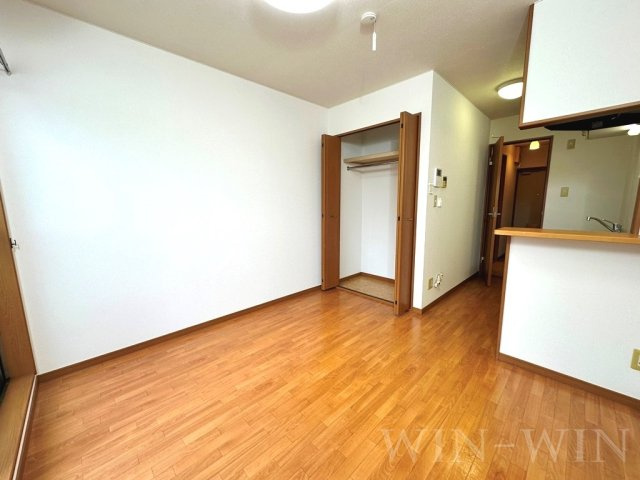 ウイング天伯 Aの寝室