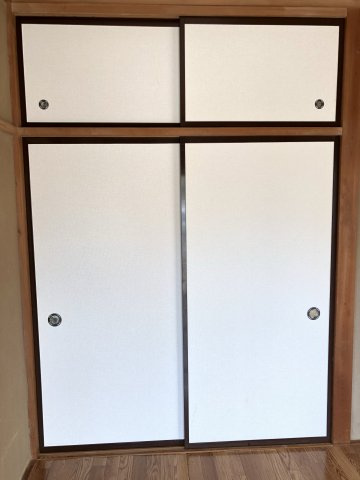 利根川ハイツB棟の収納|大きなスペースがあり、収納には困りません