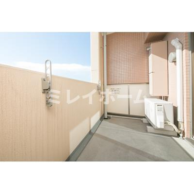 アーレア戸越公園のバルコニー