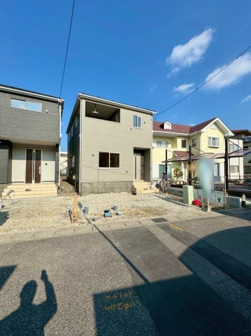 野洲市上屋3号棟　新築戸建ての外観