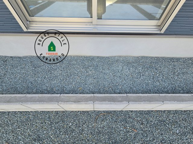 熊本県宇土市馬之瀬町第2₋2棟(4号棟)の庭|お庭で自由な時間を過ごせます。