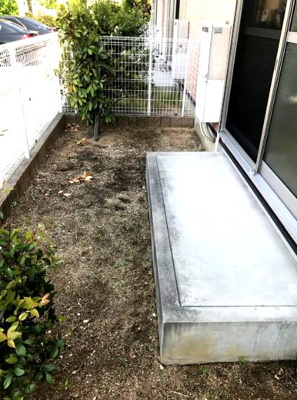 【庭】 | ドミール旭B棟 | ※イメージ　同物件・別号室の写真です