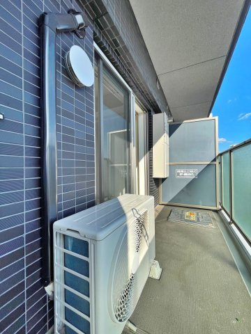 ルシェット白川公園のバルコニー