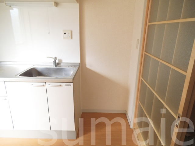 コーポ金野のキッチン|冷蔵庫はコチラに☆