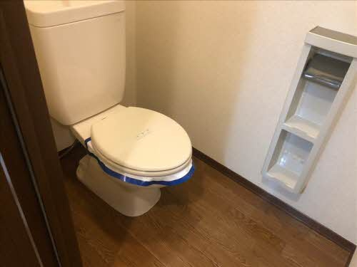 フラワーガーデン B棟のトイレ