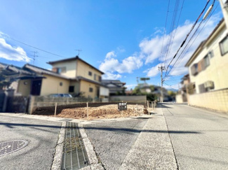 【前面道路含む現地写真】 | 右京区嵯峨広沢南野町　土地 | 静かな住宅街の好環境で車通りが少なく小さなお子様がいるご家庭も安心です（＾◇＾）