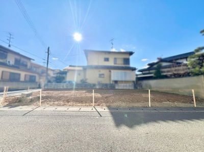 【前面道路含む現地写真】 | 右京区嵯峨広沢南野町　土地 | 〈こちらの物件〉に興味がある方はお気軽にお問い合わせ下さい！月々のお支払い希望額からお客様が購入可能な物件の価格をシミュレーション致します(*´▽｀*)