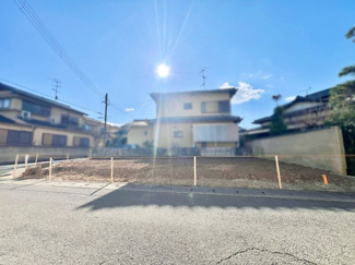 【前面道路含む現地写真】 | 右京区嵯峨広沢南野町　土地 | この敷地だと「どれくらいの建物が建つの」「建物価格はどれくらい？」お客様の知りたいをハウスアドバイザーがお応えします。