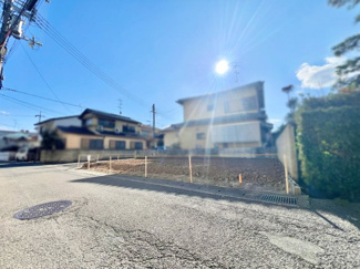 【前面道路含む現地写真】 | 右京区嵯峨広沢南野町　土地