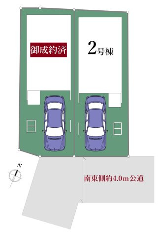 板橋区大和町 全2棟 2号棟の間取り|2号棟