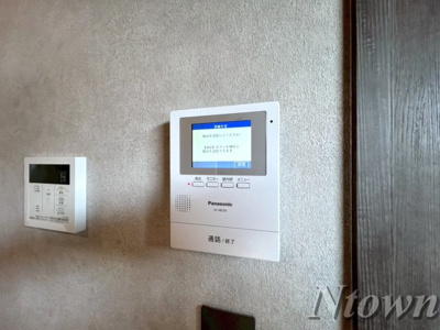 【セキュリティ】 | ESPRESSO新清洲 | モニター付きインターフォンです