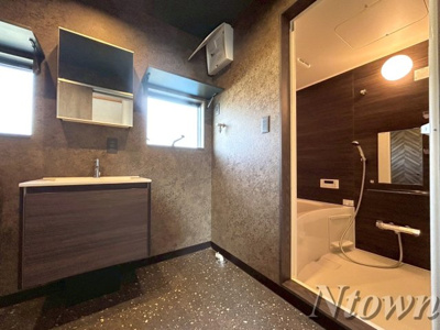 【洗面所】 | ESPRESSO新清洲 | 広い洗面スペース