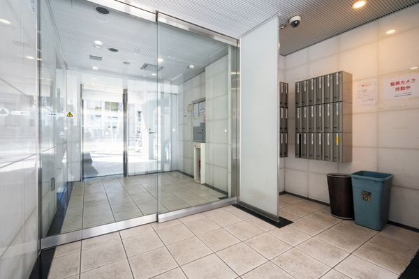 パークウェル蔵前のエントランス