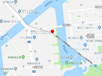 【地図】 | プラウドタワー東雲キャナルコート