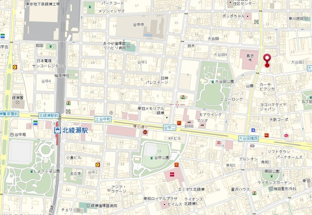 メゾン・Ｔｏｋｏｈａの地図|★案内図★