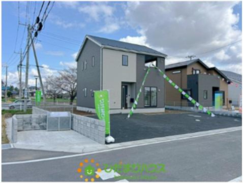 加須市水深第3　新築一戸建て　01　クレイドルガーデンの外観