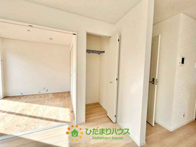 加須市水深第3　新築一戸建て　03　クレイドルガーデンの収納|掃除用具など収納にいかがですか！