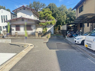 【前面道路含む現地写真】 | 安佐南区安東4丁目（AL安東駅）全3区画　NO2