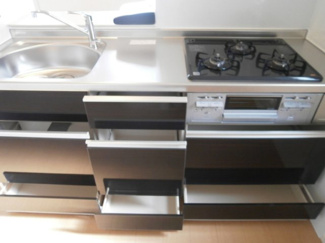 【キッチン】 | グレイスコート岡本　Ａ