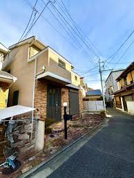 吹田市南高浜町　中古戸建の前面道路含む現地写真