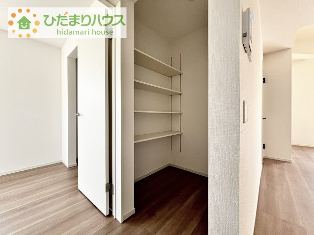 【収納】 | 龍ケ崎市城ノ内8期　新築戸建 | 備え付け収納で、スッキリお片付け！