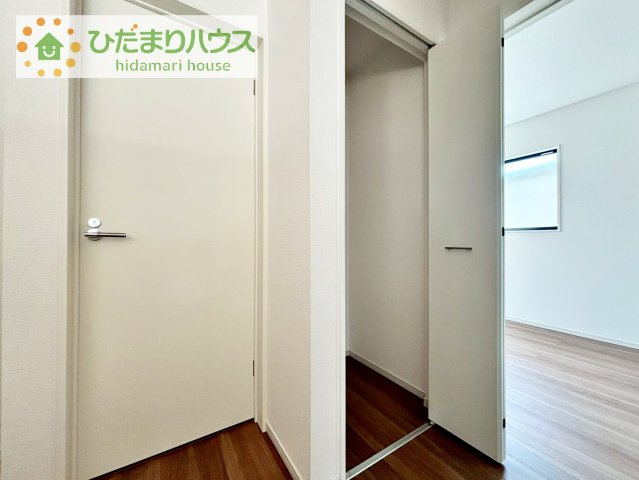 【収納】 | 龍ケ崎市城ノ内8期　新築戸建 | クローゼットタイプの収納は荷物がどこにあるかすぐに見つかります！