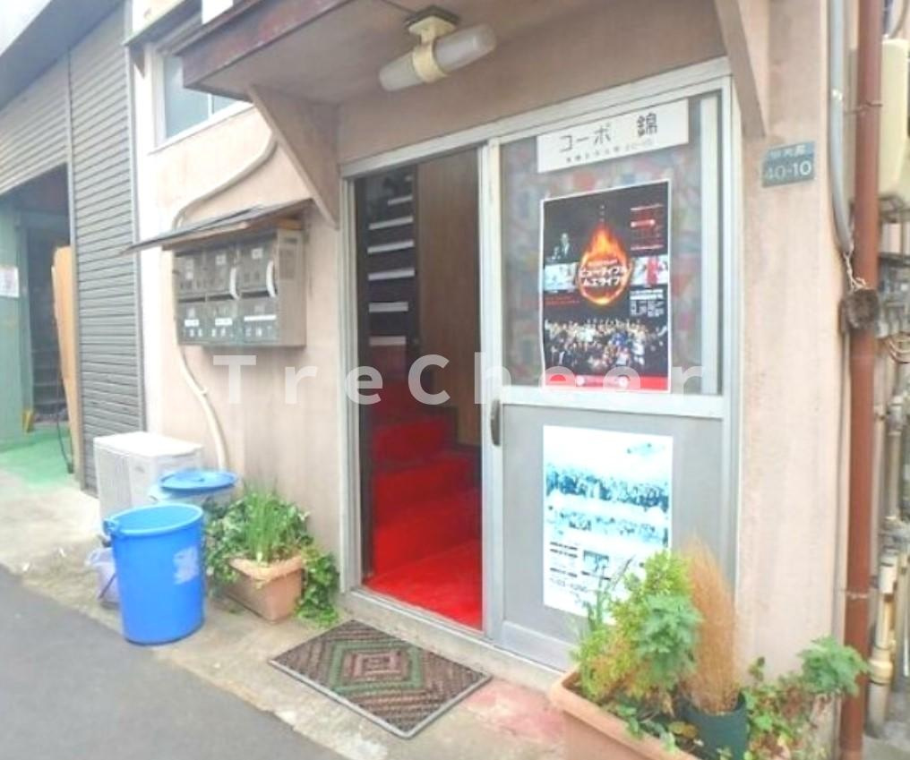 コーポ錦のエントランス