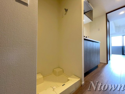 【設備】 | メイクス高岳 | 洗濯機置き場です