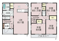 千葉市中央区大森町　新築分譲住宅A号棟の画像