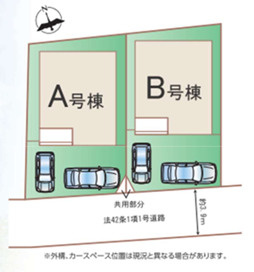 【区画図】 | 千葉市中央区大森町　新築分譲住宅A号棟 | 千葉市中央区大森町　A号棟