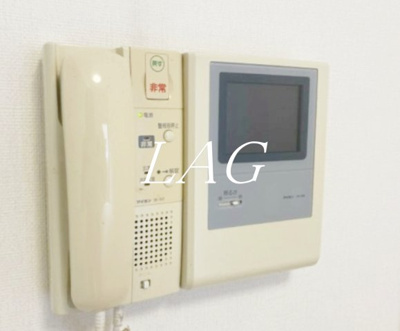 【セキュリティ】 | Ｗｅｓｔ４不動前 | モニター付きインターホンです。