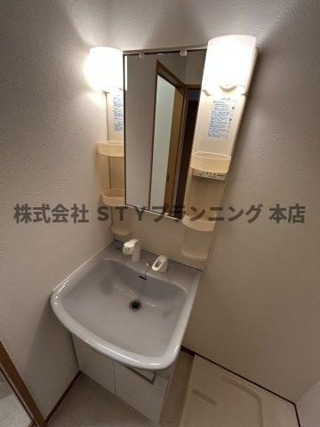 仲介手数料０円！カームHARAの独立洗面台