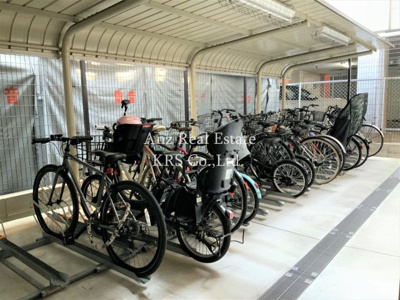 【その他】 | リーガルあみだ池新町 | サイクルスタンド付きの駐輪場です！