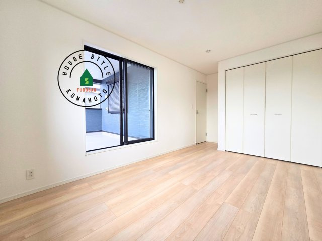 熊本市東区新生1丁目第1₋1棟(1号棟)の内観：施工例|主寝室です。