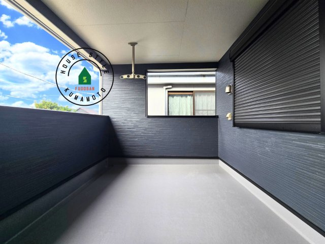 熊本市東区新生1丁目第1₋1棟(1号棟)の外観：施工例|バルコニーに自分のこだわりをもたせる。120％自由自在のバルコニー。もちろんお洗濯物を干す、ゴミを一時保管するなどもおまかせください。バルコニーを多目的スペースとして考えてみましょう。