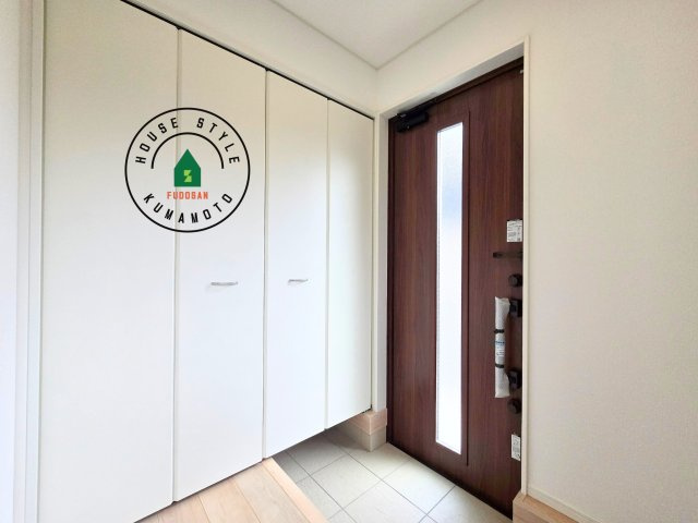 熊本市東区新生1丁目第1₋1棟(1号棟)の内観：施工例|二重ロックでしっかり防犯対策ができます。