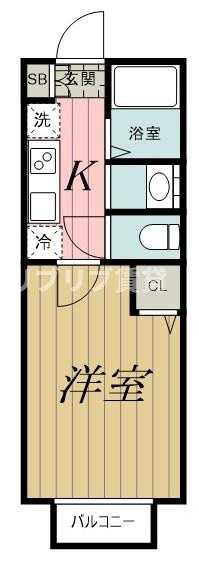 ラパオリーブの間取り