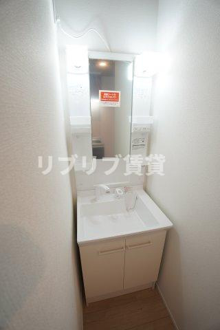 ラパオリーブの洗面所