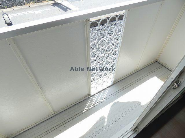 イマージュⅠのバルコニー|日当りのいいバルコニー！