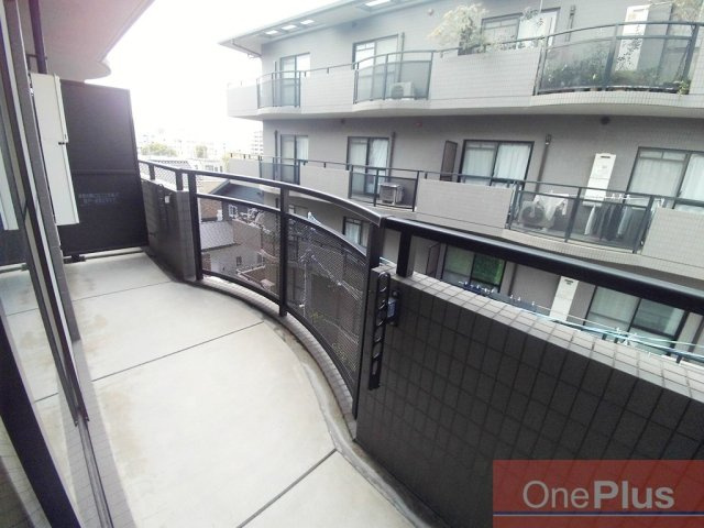 ビエント六甲３のバルコニー