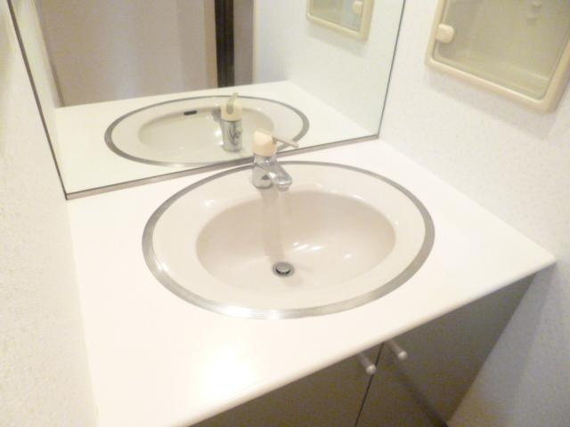 マ・メゾン寿の独立洗面台