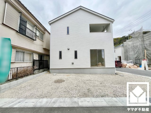 八幡市橋本尻江　第1　1号棟の前面道路含む現地写真|11月7日　現地写真更新