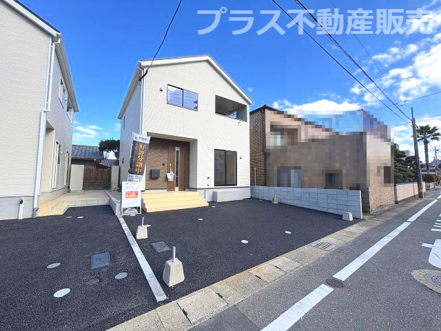 【外観】 | 福岡市西区今宿1丁目第4　2号棟（全2棟）【仲介手数料無料・0円】 | 完成しました。物件内部もご見学頂けます。プラス不動産販売にお任せ下さい。