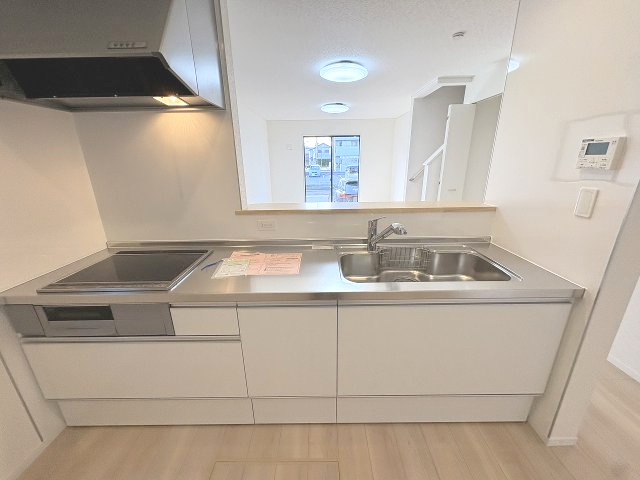 【キッチン】 | 福岡市西区今宿1丁目第4　2号棟（全2棟）【仲介手数料無料・0円】 | 現地写真。