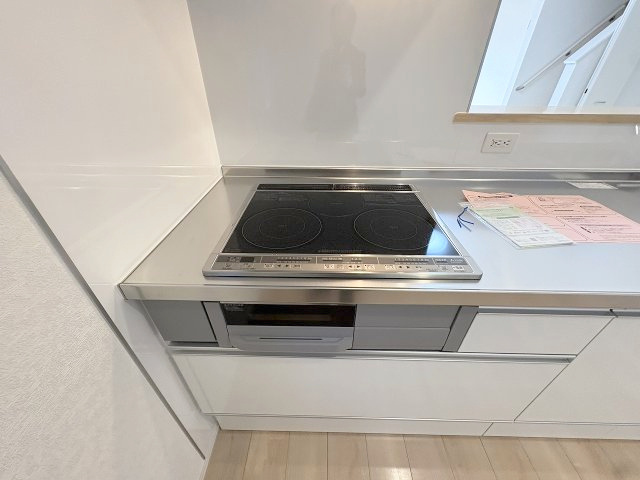 【キッチン】 | 福岡市西区今宿1丁目第4　2号棟（全2棟）【仲介手数料無料・0円】 | 現地写真。