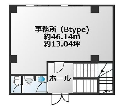 フレスデザイン第１５ビルの間取り