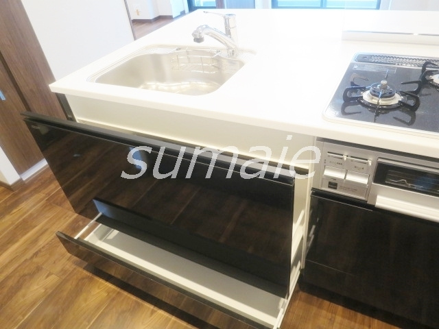 ＤＩＰＳ十条仲原ＥＡＳＴのキッチン|調理スペースと収納はしっかりあります！