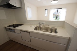 【キッチン】 | 【仲介手数料無料！！】府中市北山町2丁目　新築戸建て（全2棟）B号棟　4790万円